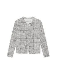 Oslani Jacket - White & Black