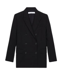 Pietra wool blazer - Black
