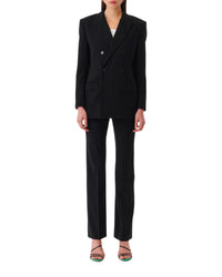 Pietra wool blazer - Black