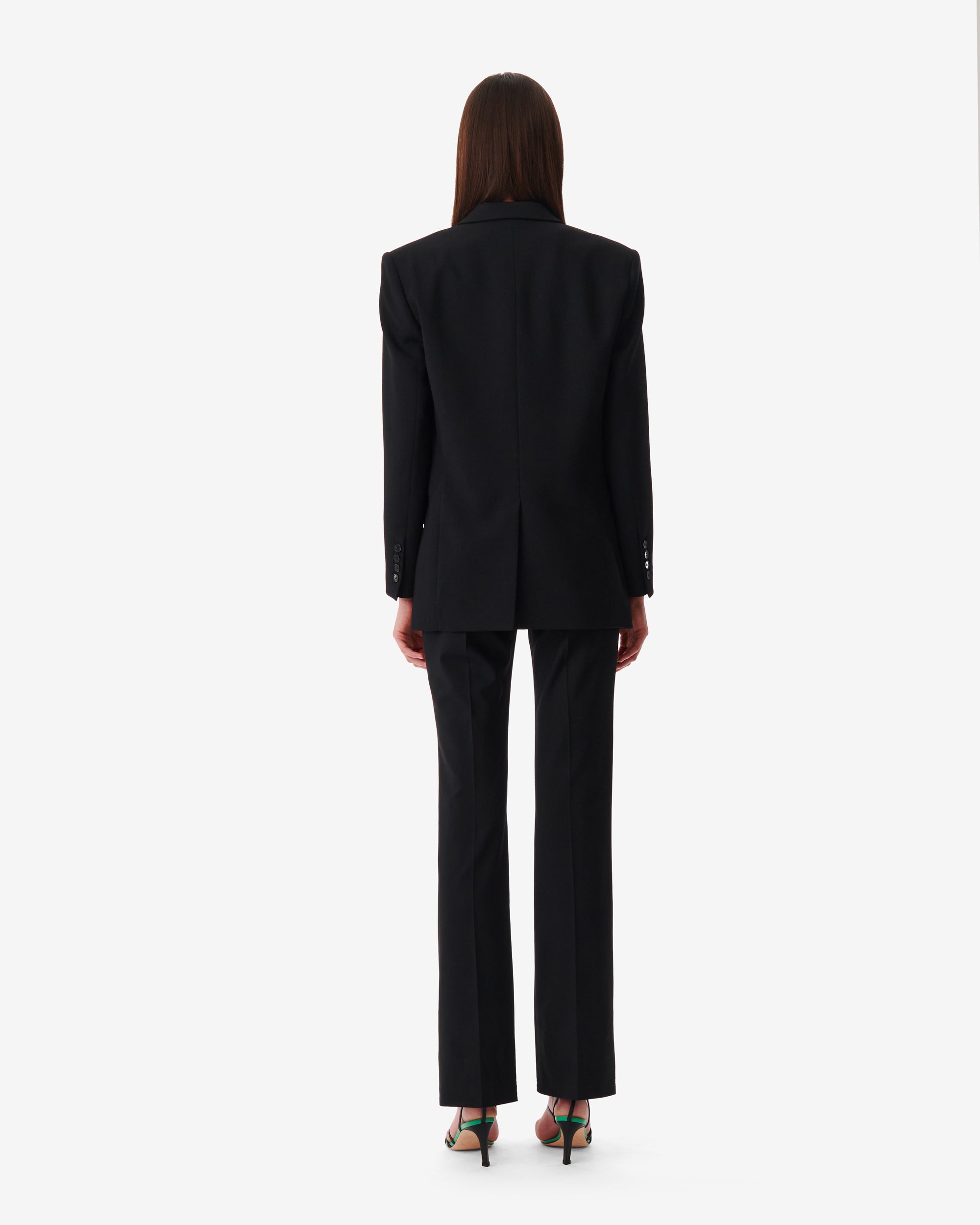 Pietra wool blazer - Black
