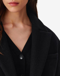 Ronnie wool jacket - Black