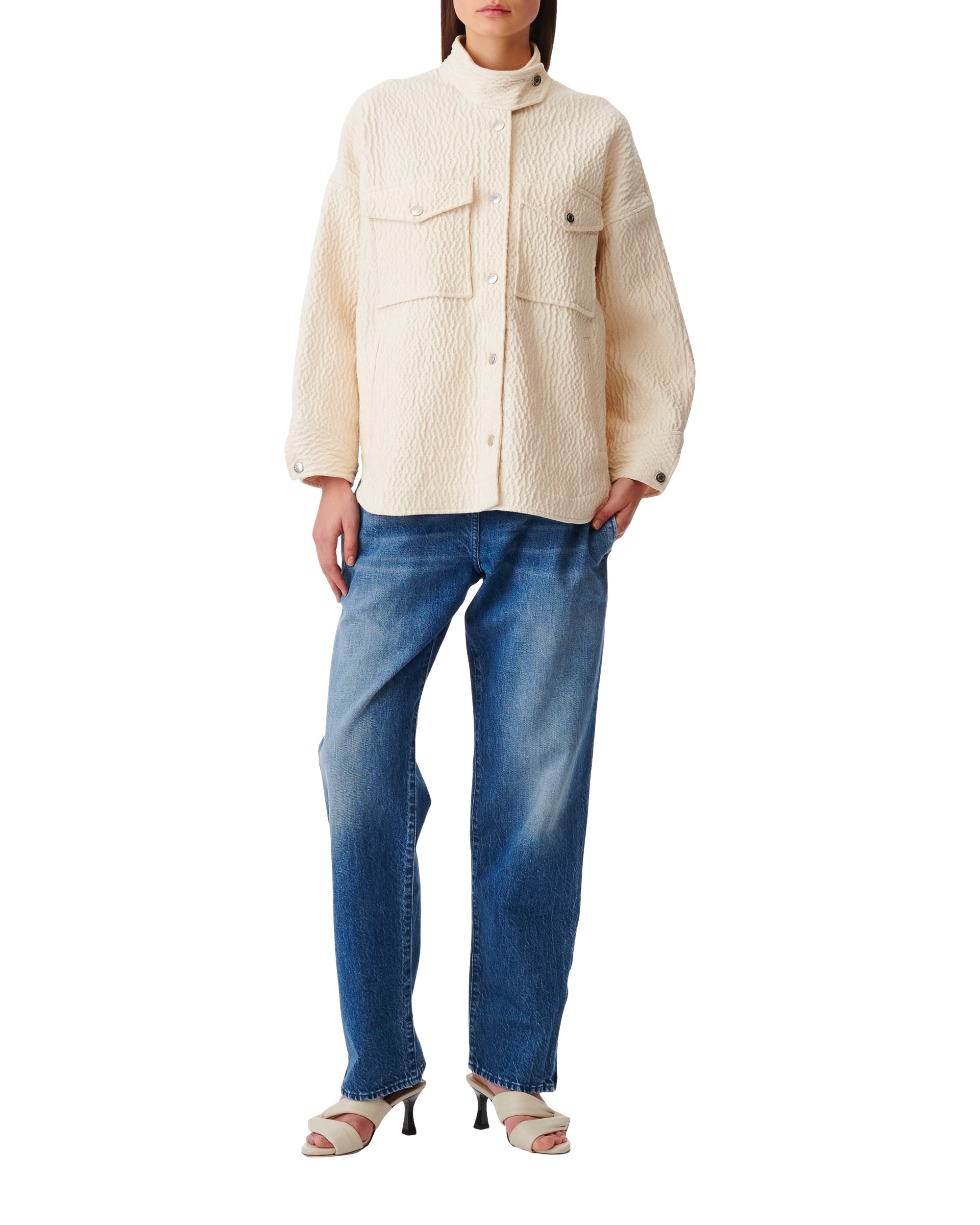 Rosana overshirt - Natural