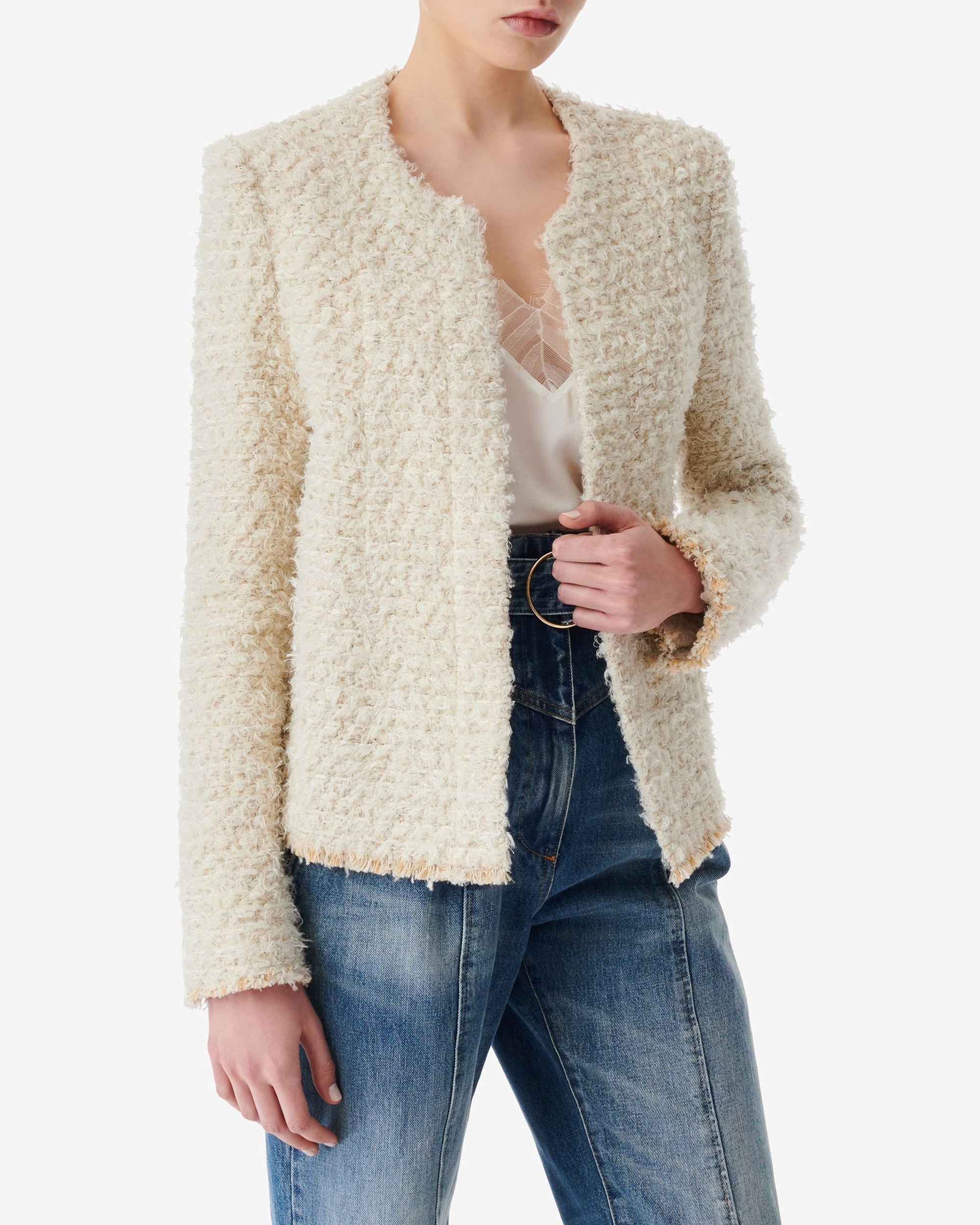 Sanea wool jacket - Ecru
