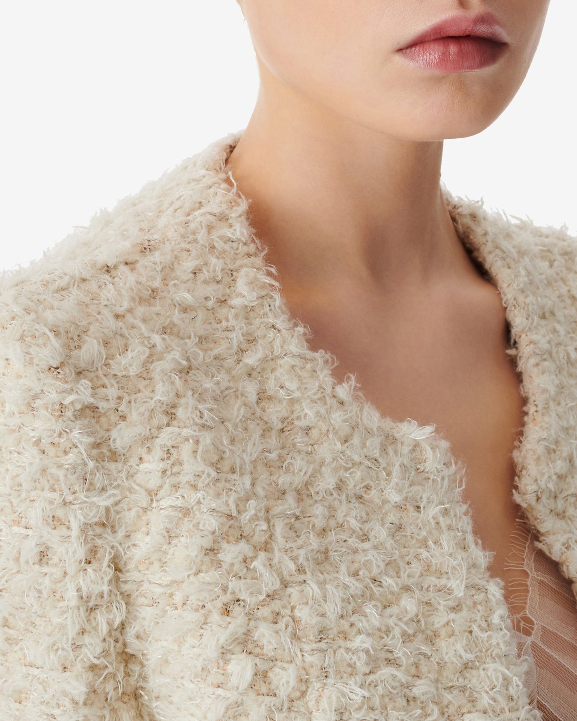 Sanea wool jacket - Ecru