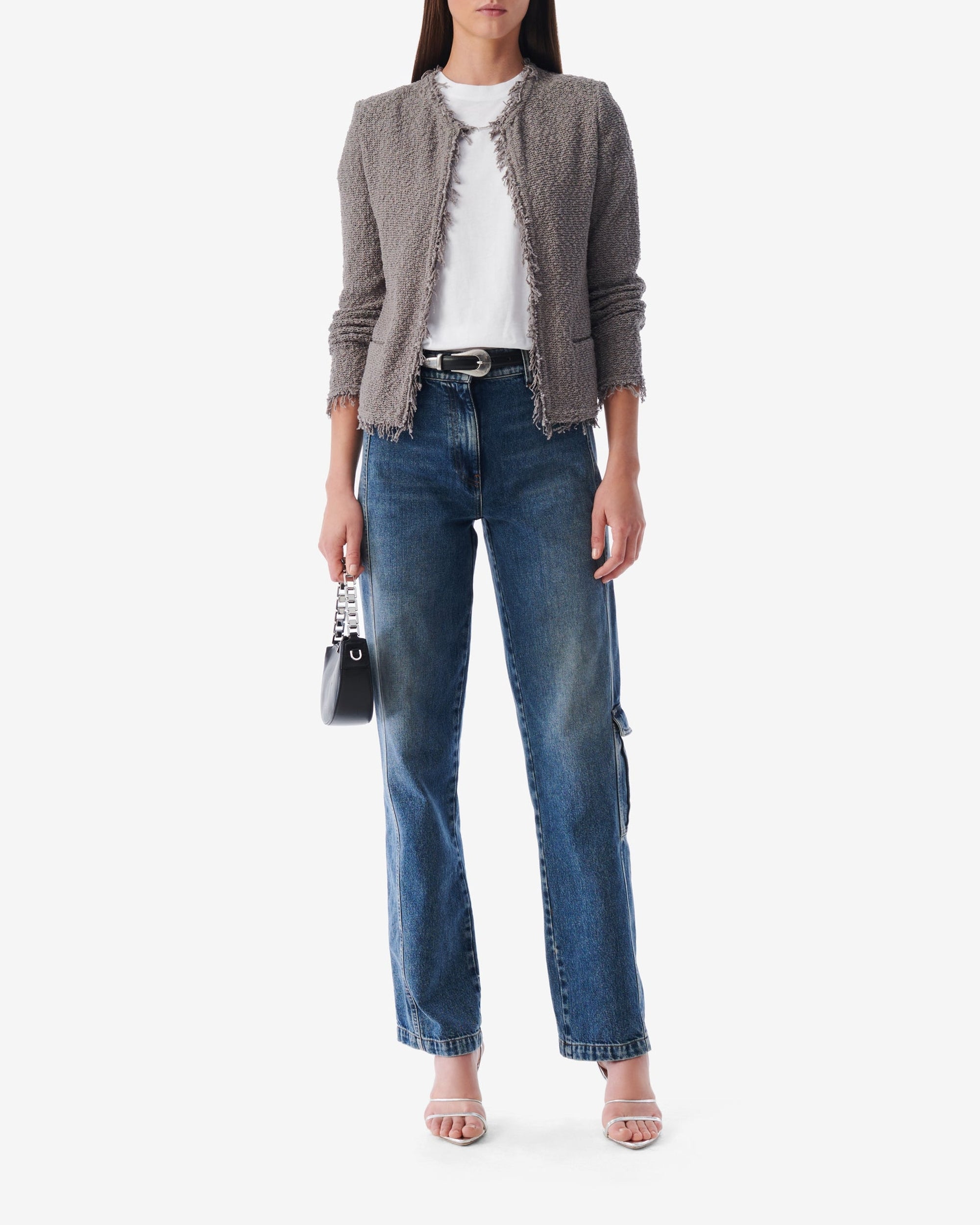 Shavani Jacket - Pearl Grey