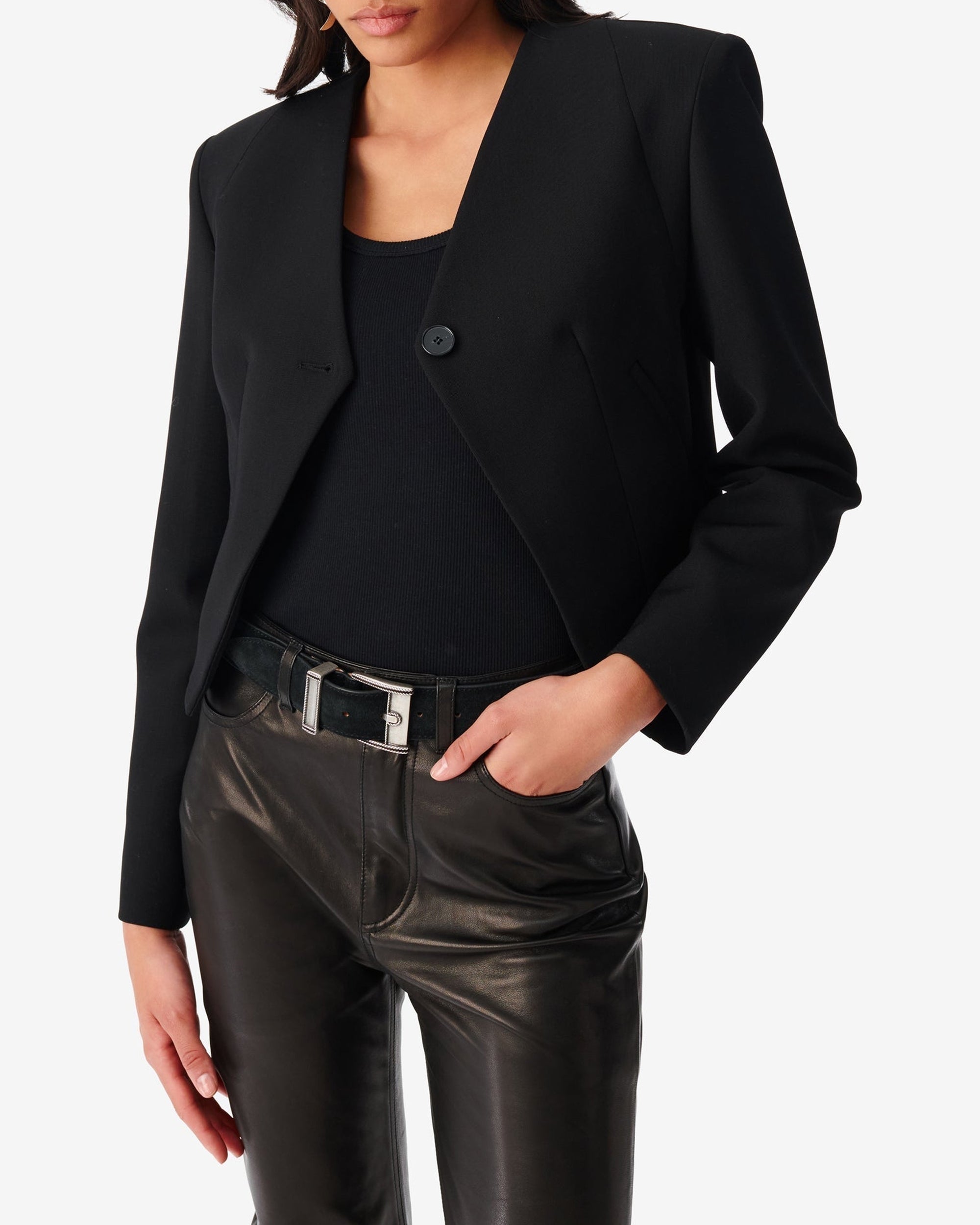Ursa wool jacket - Black