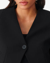 Ursa wool jacket - Black