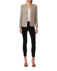 Uspa tweed jacket - Ecru & Black