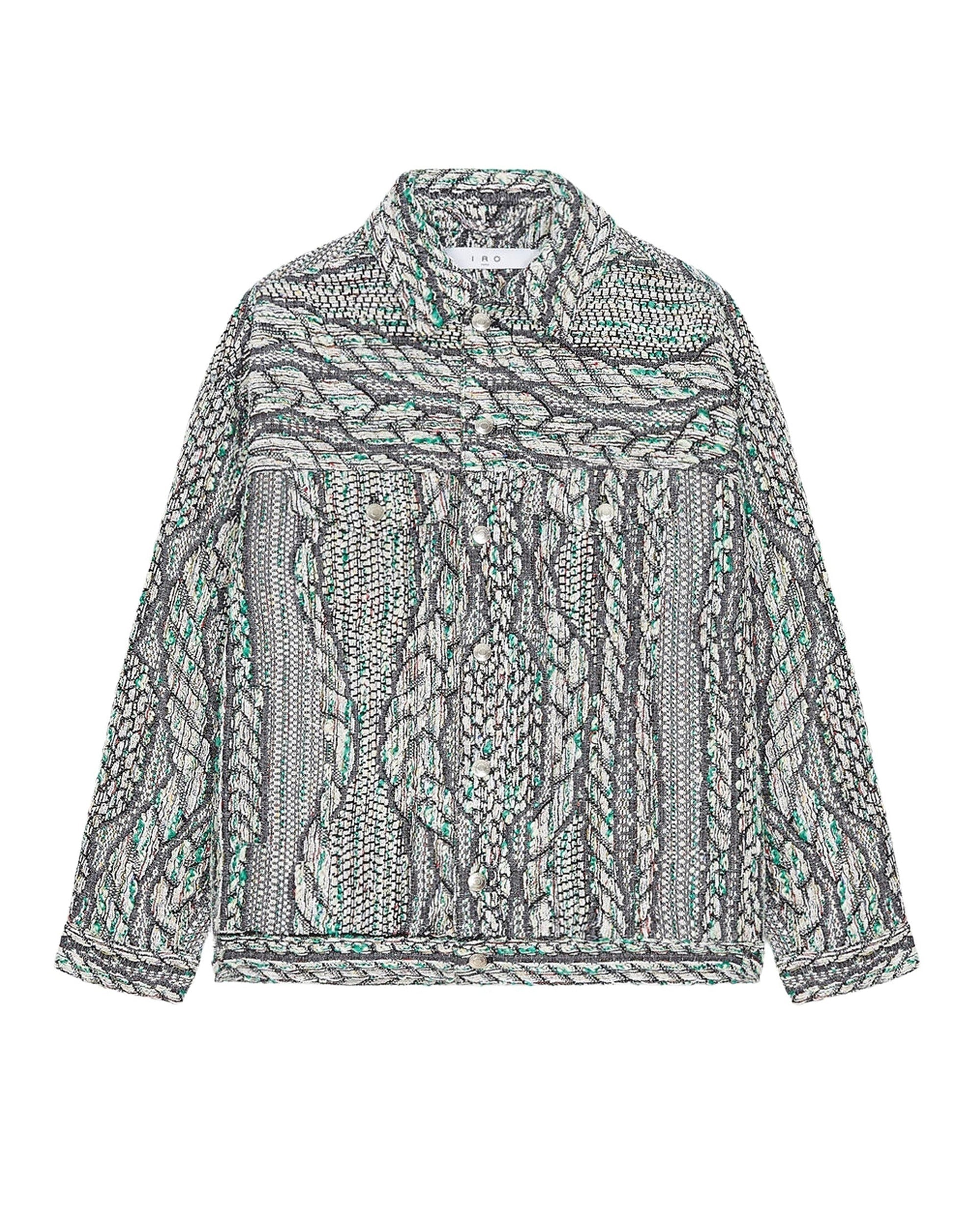 Aldot tweed jacket - Green Multico