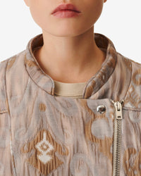 Ninoa wool blend jacket - Mixed Beige