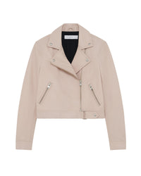 Perfecto Kolmar in leather - Pink Sand