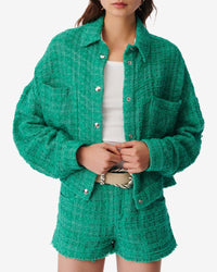 Ezro tweed jacket - Green
