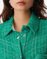 Ezro tweed jacket - Green