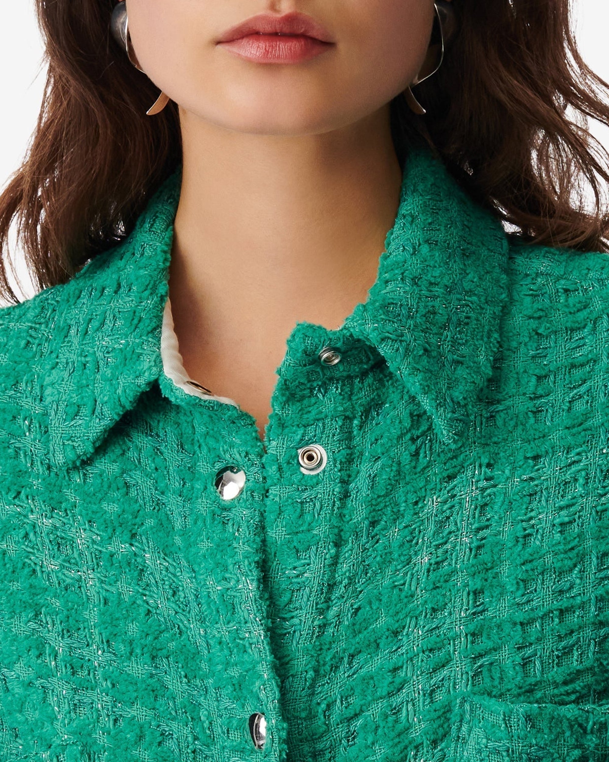 Ezro tweed jacket - Green