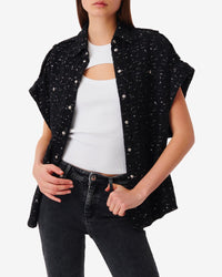 Maura overshirt - Black