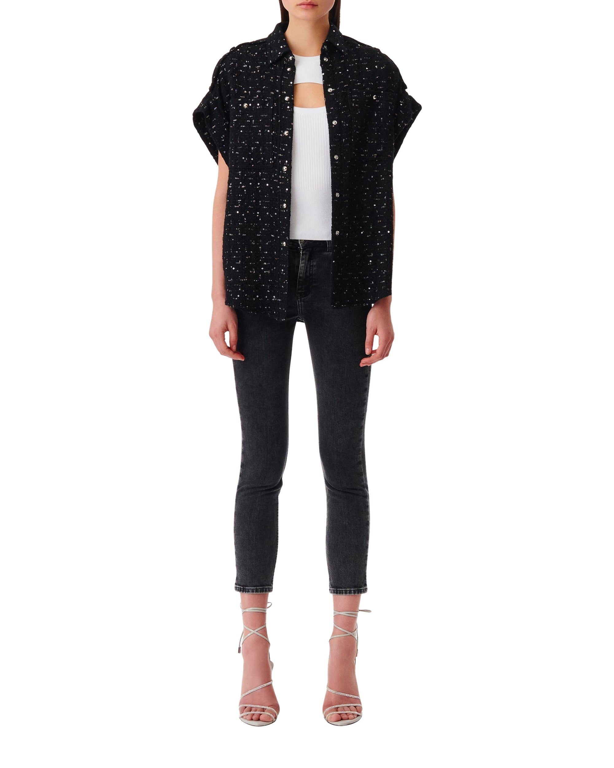 Maura overshirt - Black
