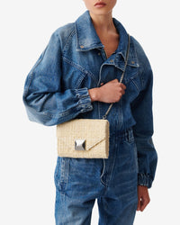 Horu bag in tweed - Tweed Beige