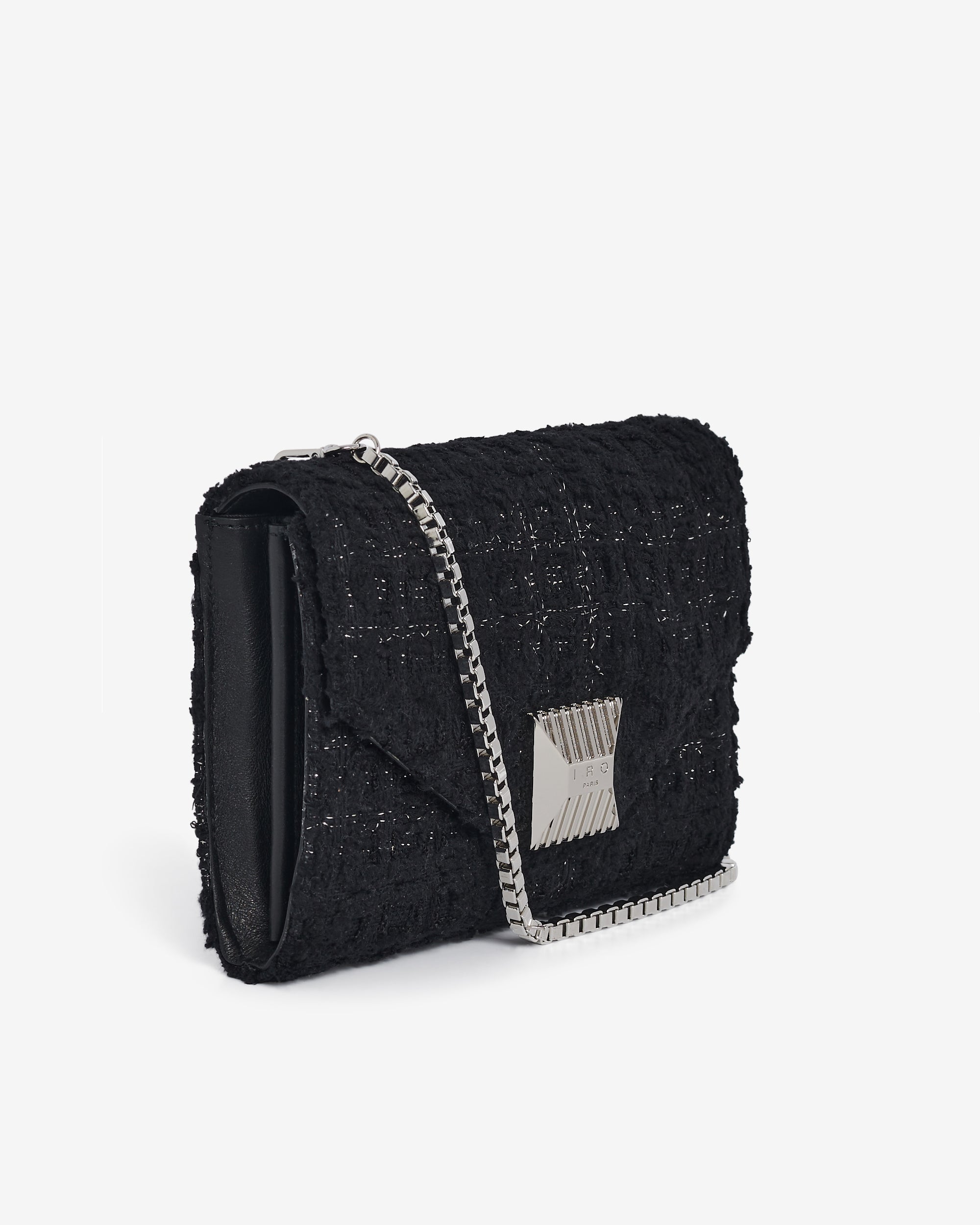 Horu bag in tweed - Tweed Black