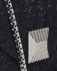 Horu bag in tweed - Tweed Black