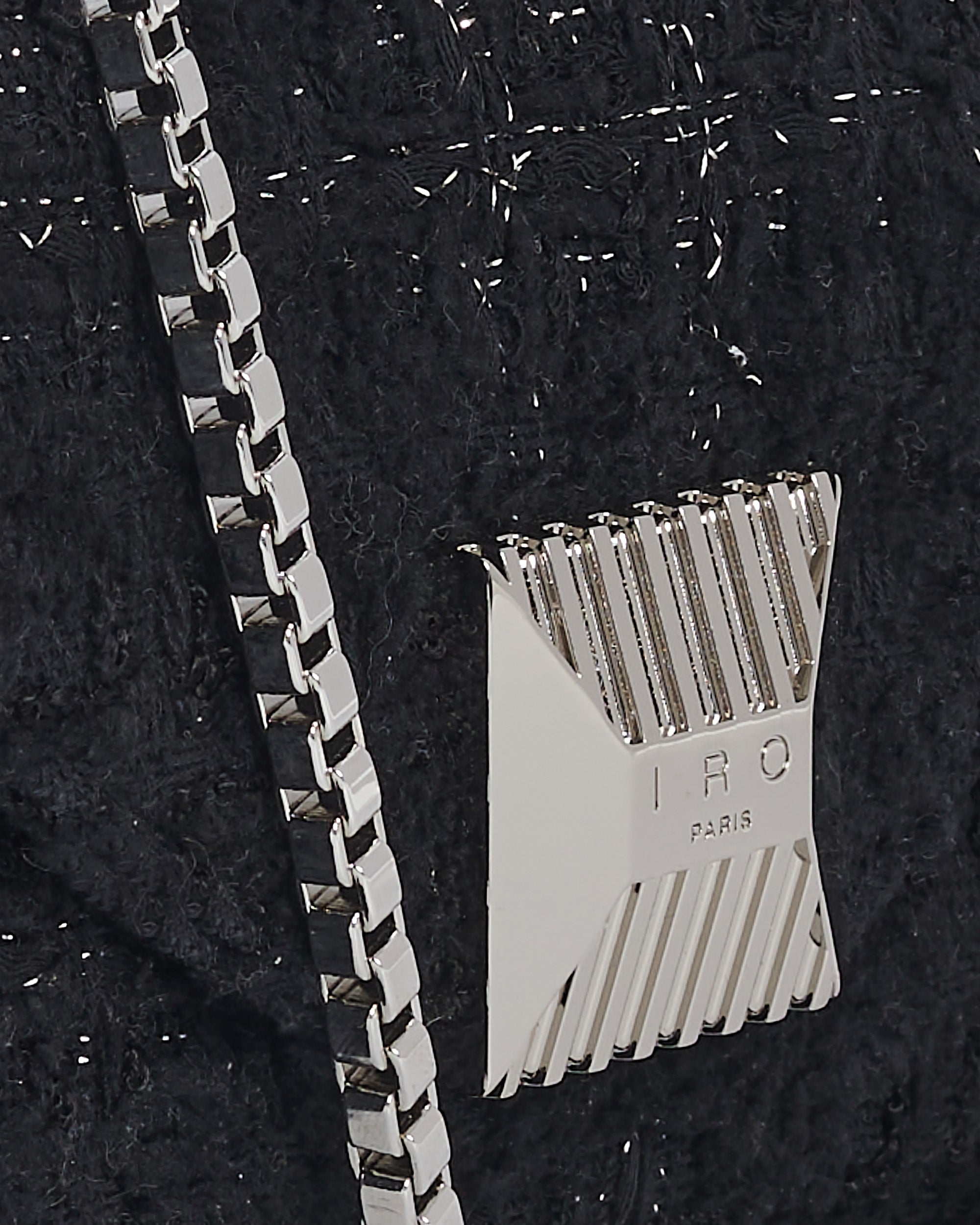 Horu bag in tweed - Tweed Black