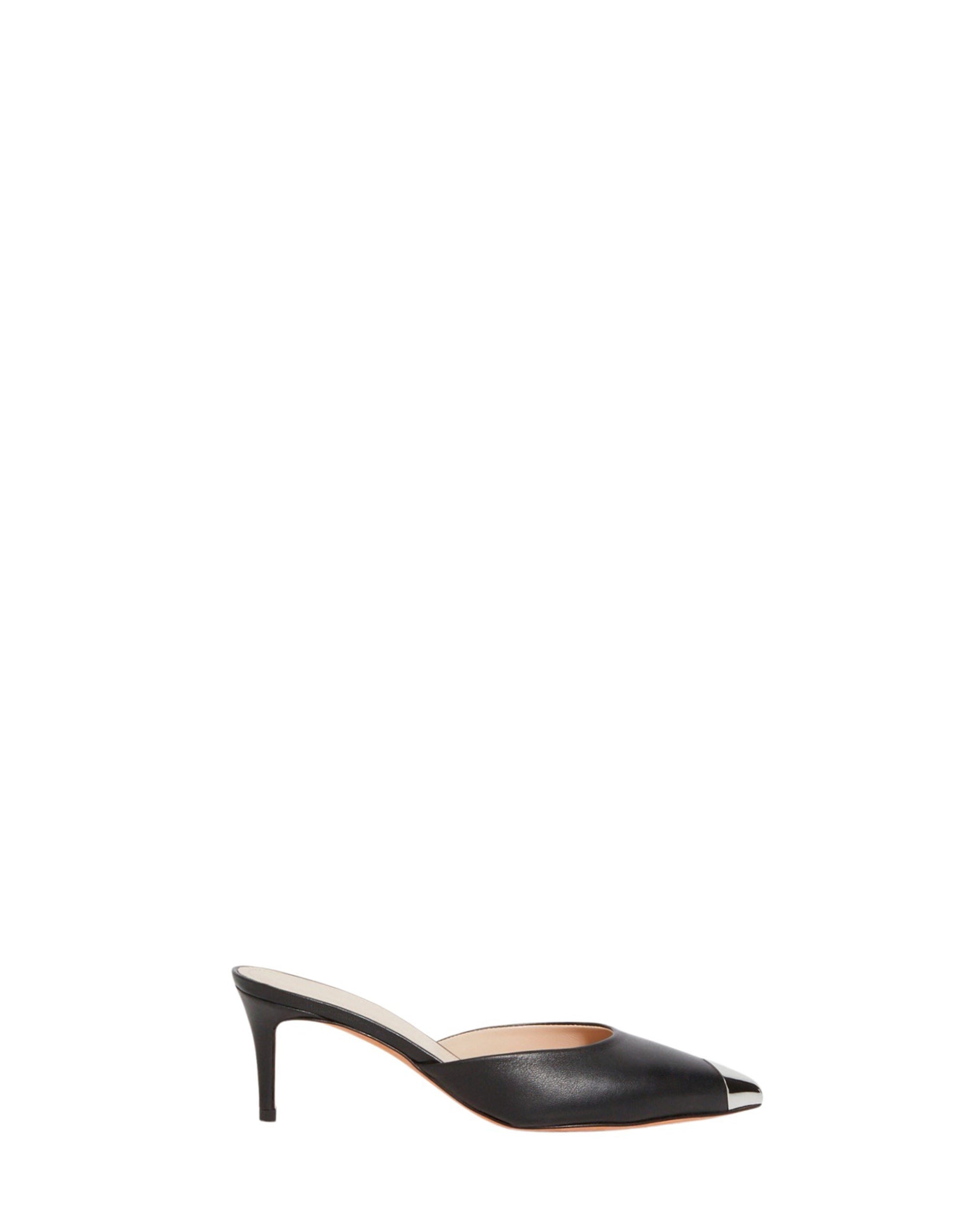 Kaia 60 leather mules - Black