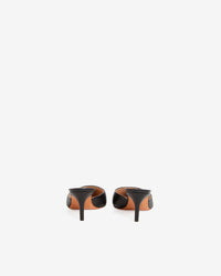 Kaia 60 leather mules - Black