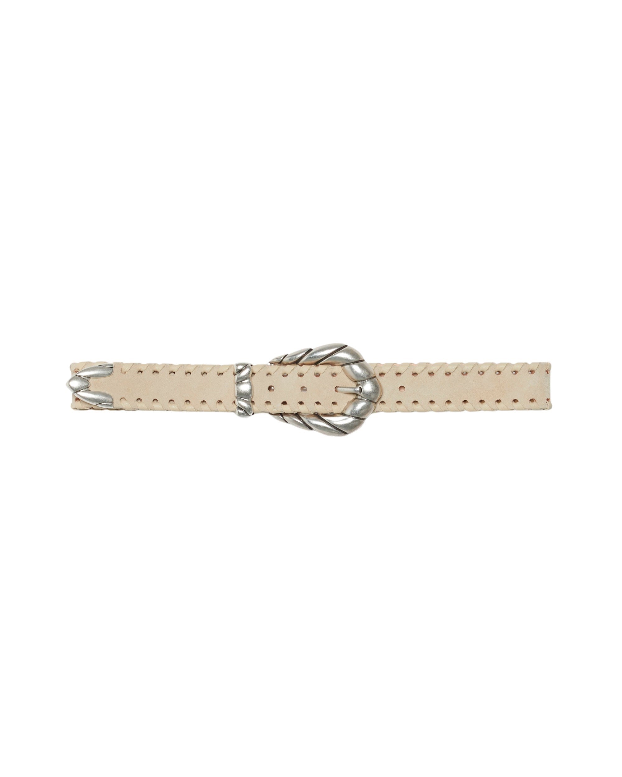 Embella Sd Brai leather belt - Beige