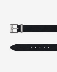 Magla Suede leather belt - Black