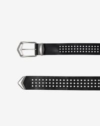 Octa Cuts leather belt - Black