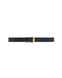 Strix leather belt - Black