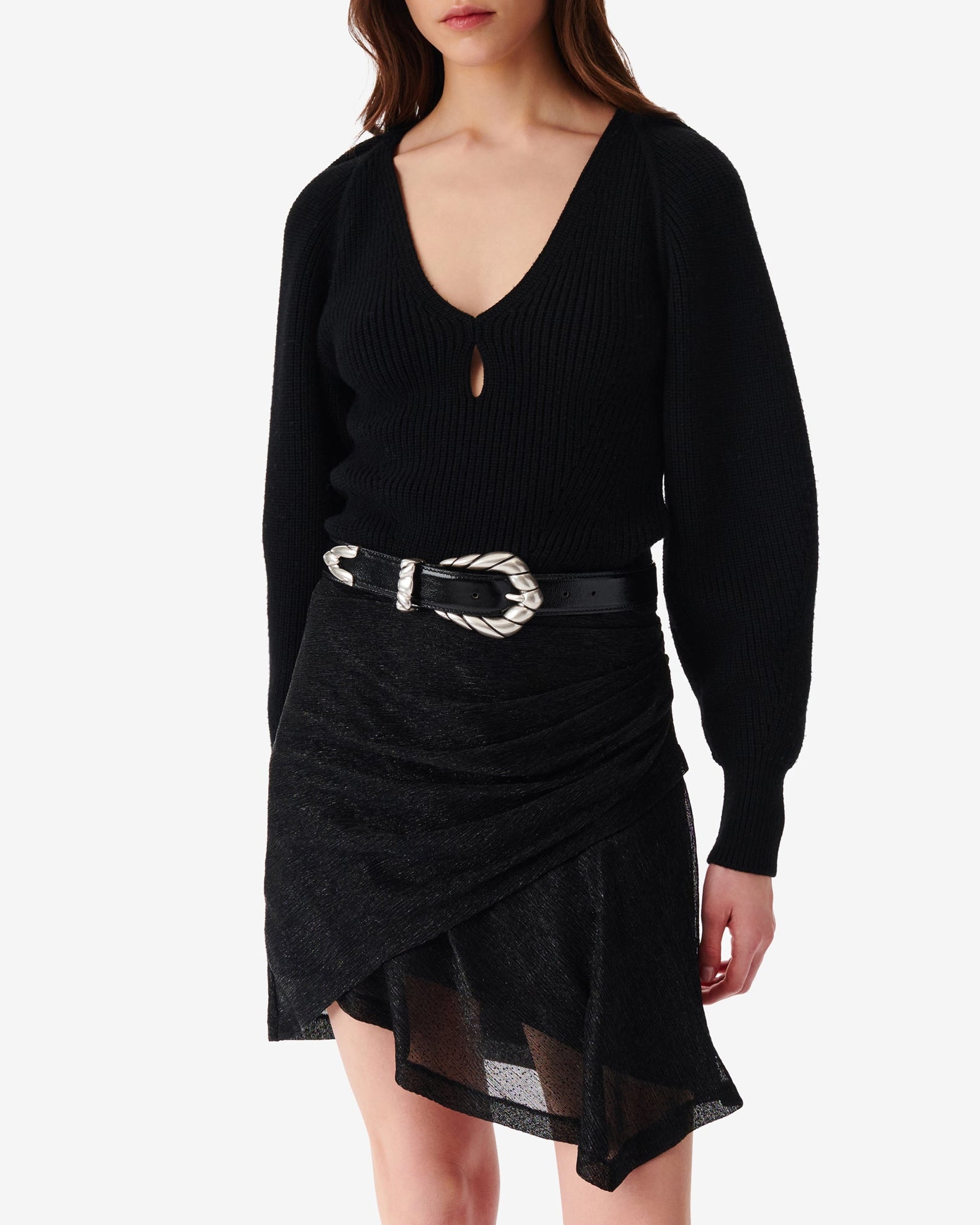 Adsila wool jumper - Black