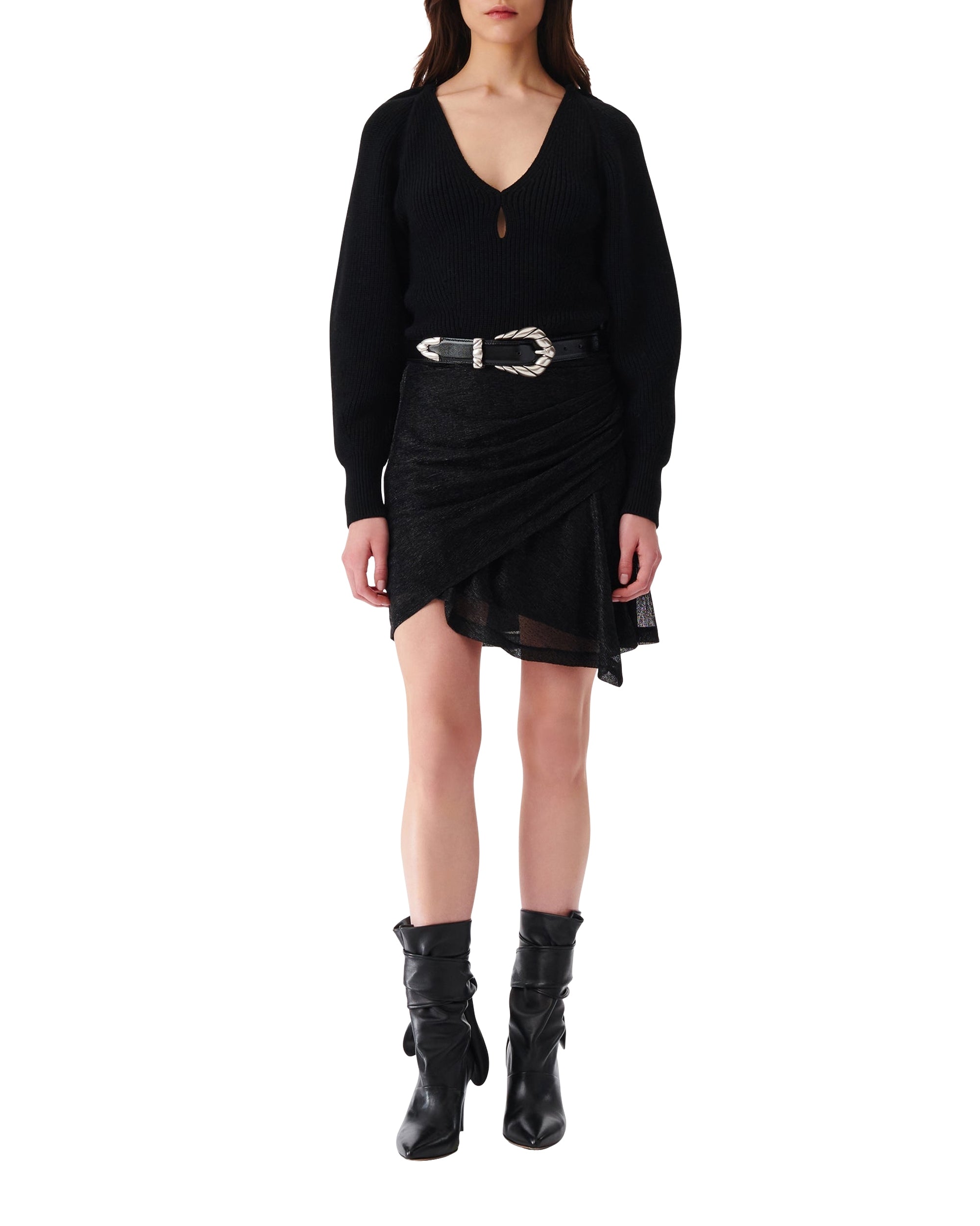Adsila wool jumper - Black