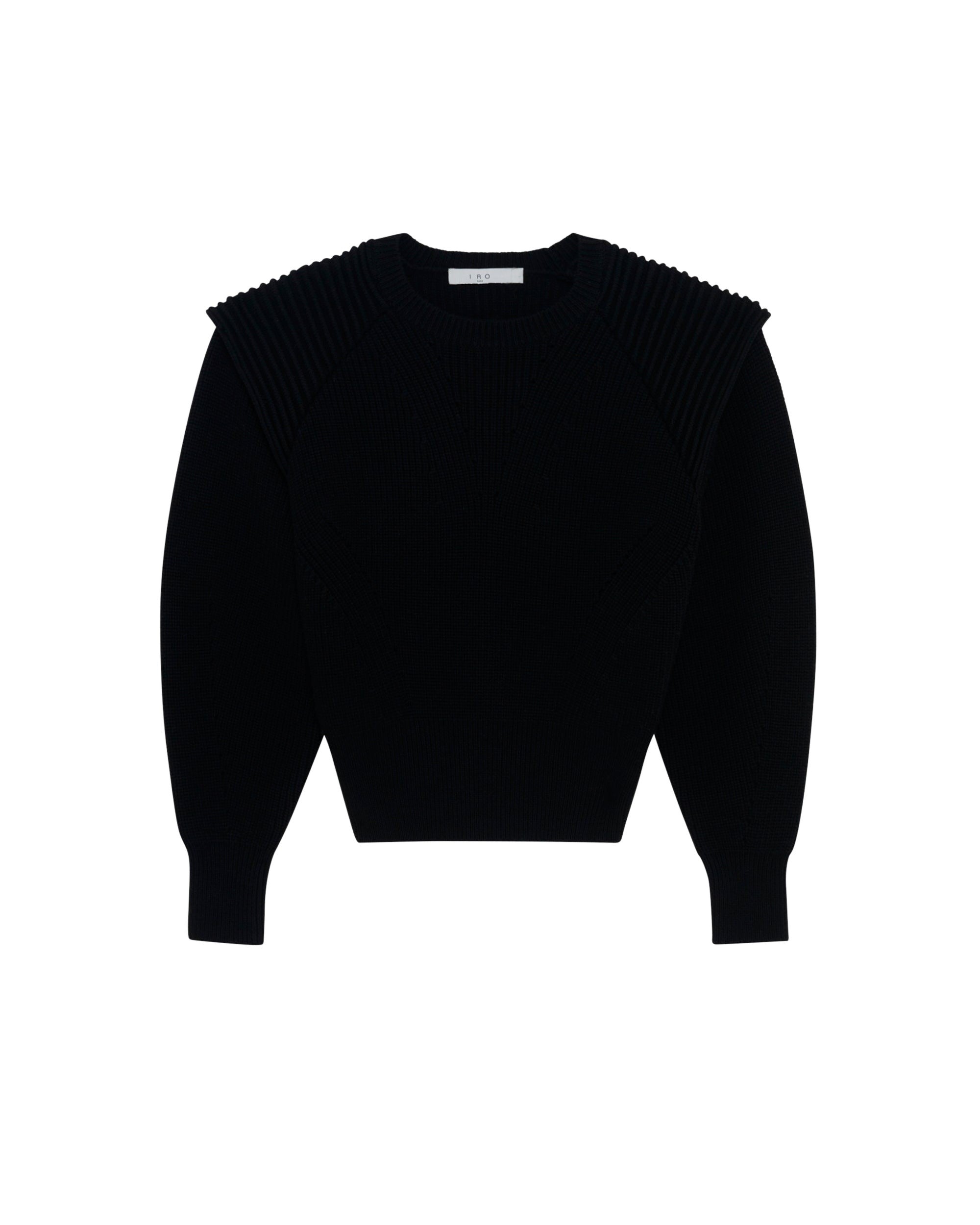 Ahanu wool jumper - Black