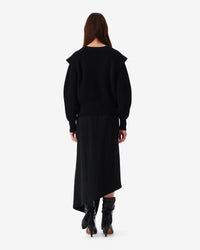 Ahanu wool jumper - Black