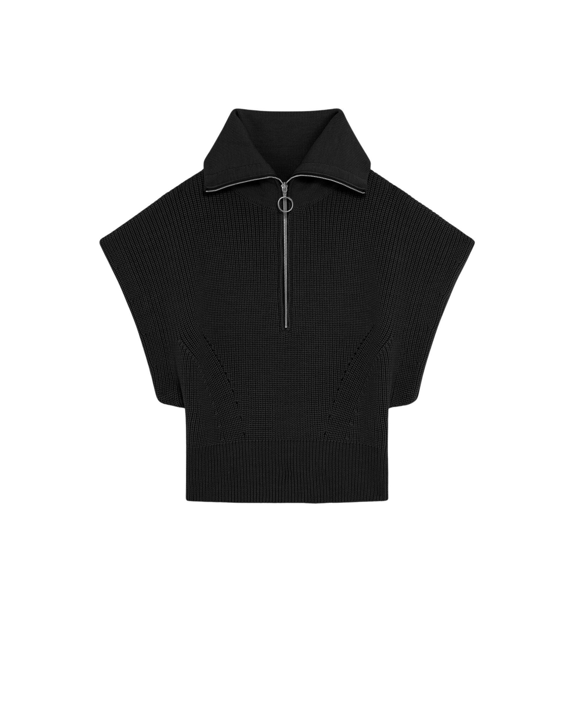 Avona wool jumper - Black