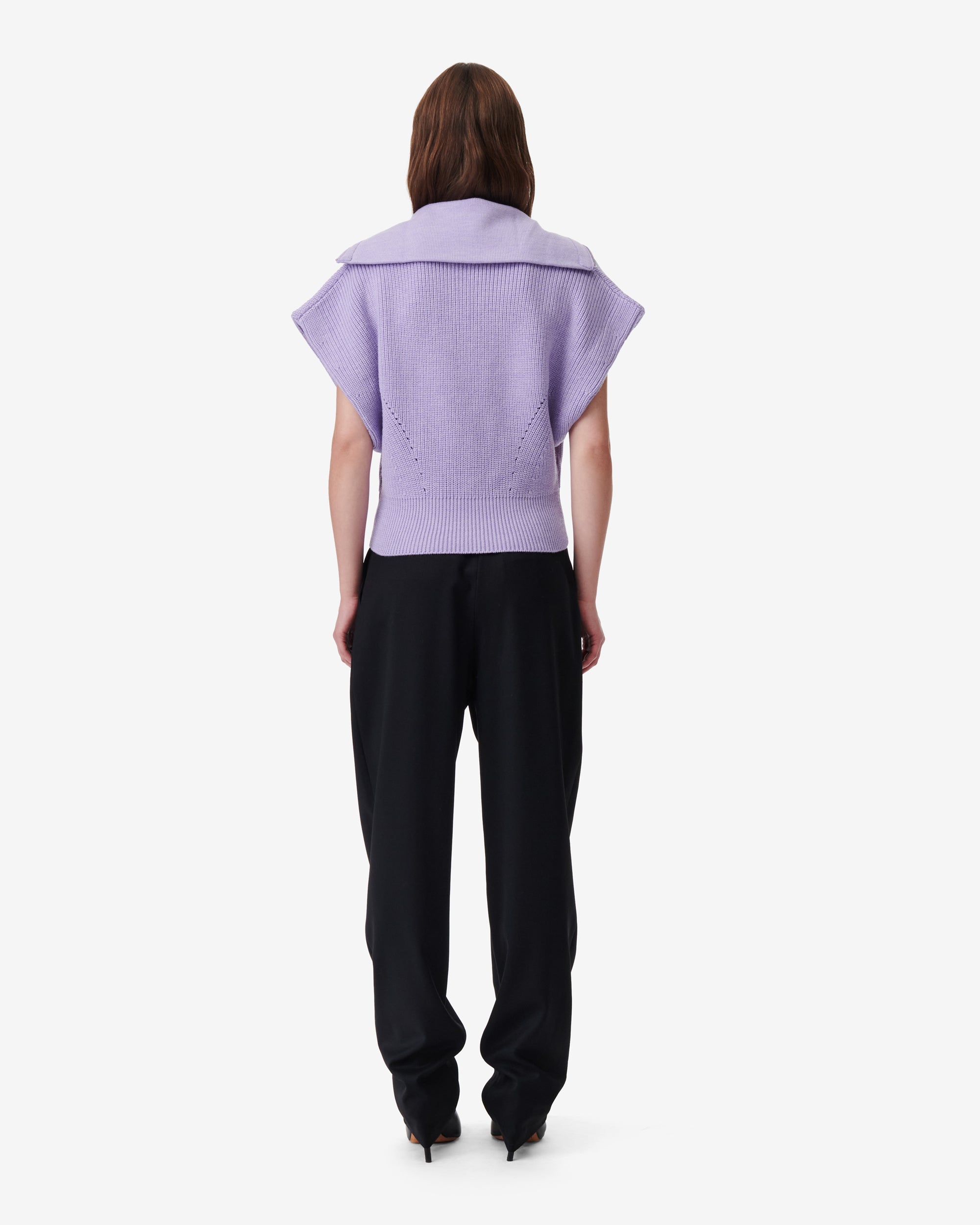 Avona wool jumper - Lavender