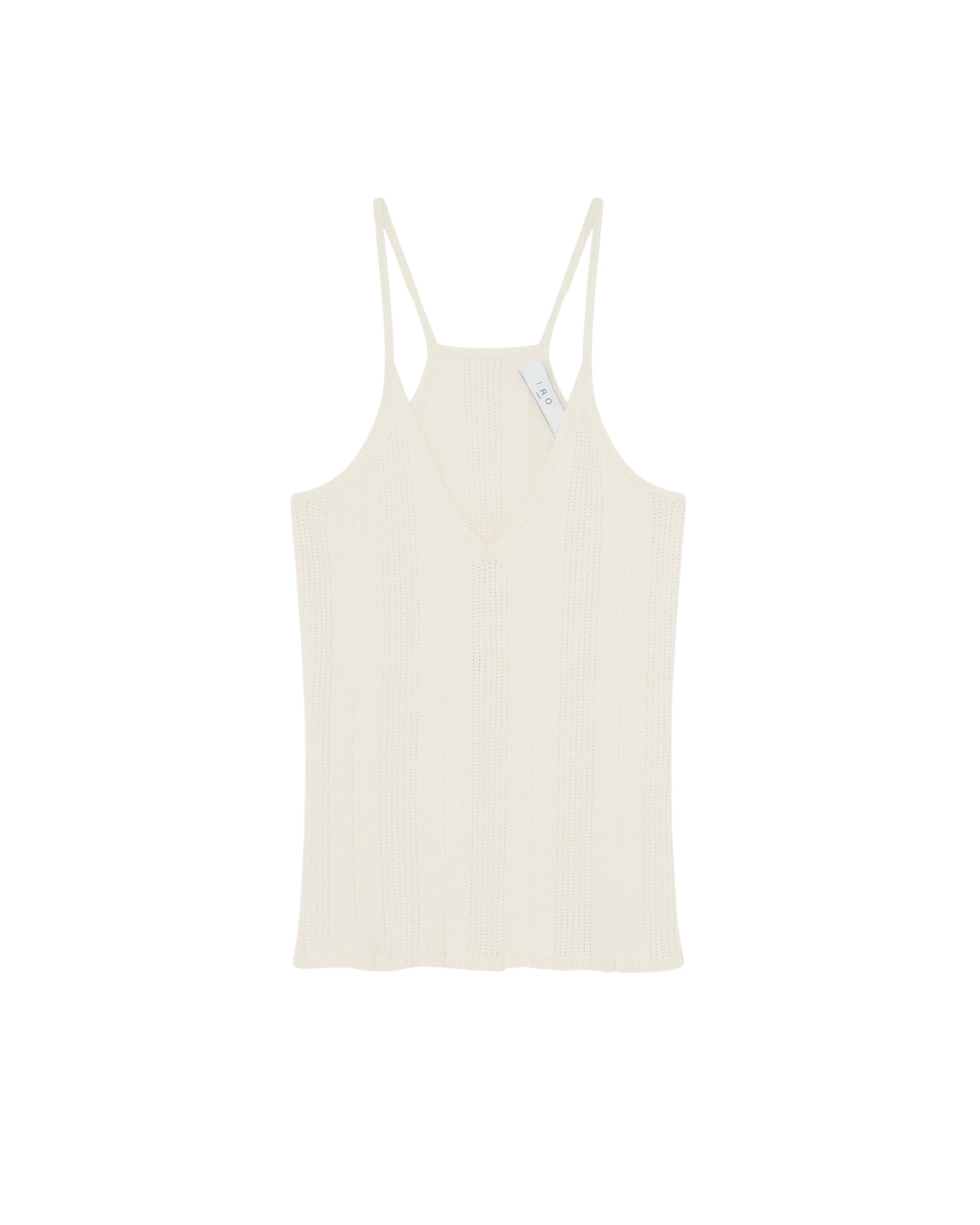 Coby knitted tank top - Mastic