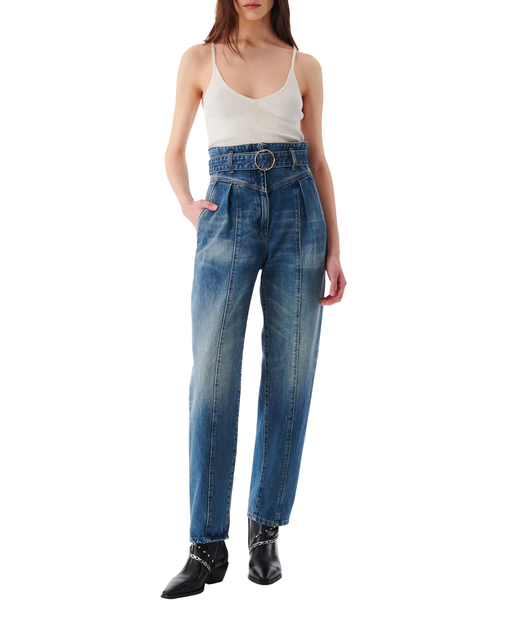 Coby knitted tank top - Mastic