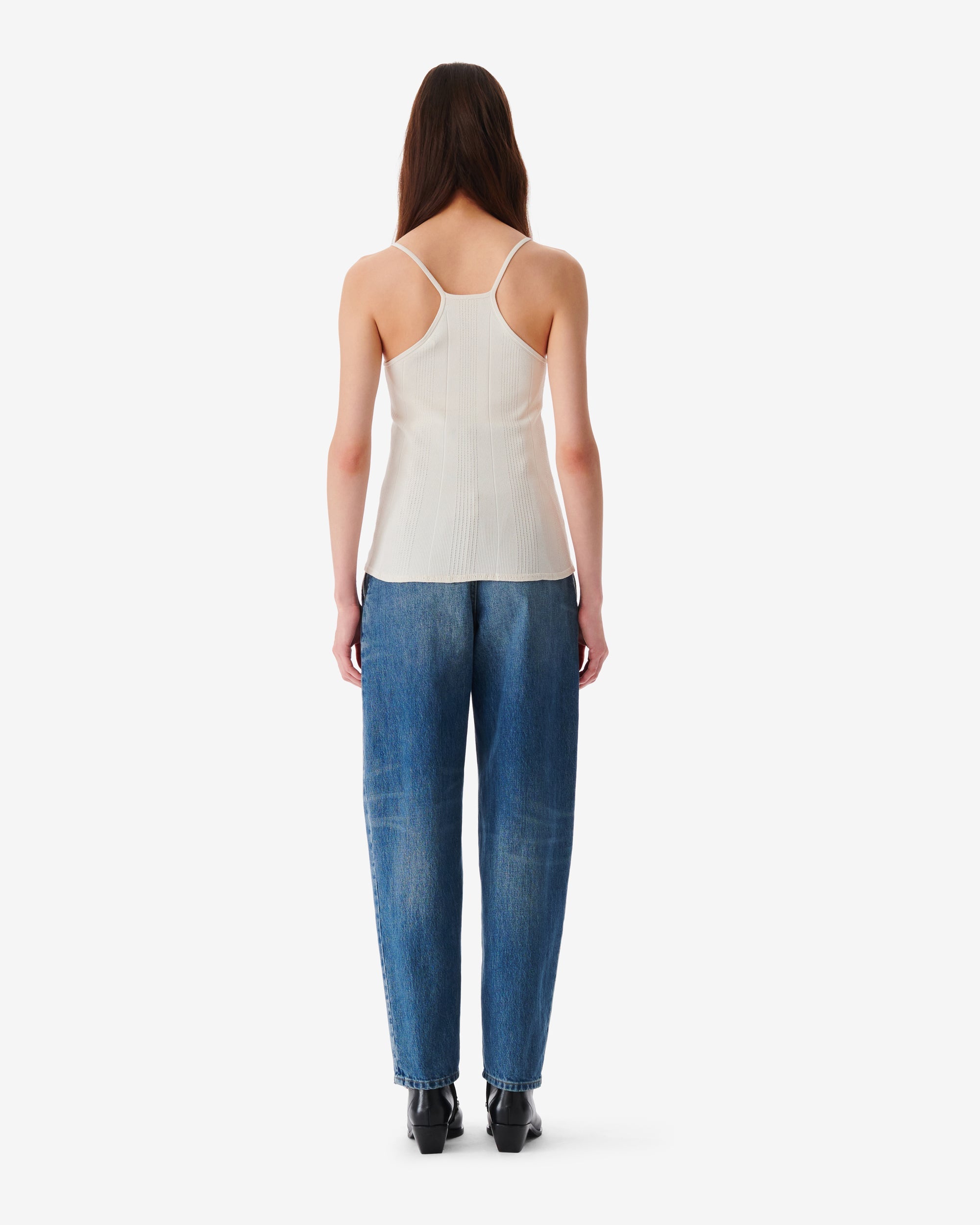 Coby knitted tank top - Mastic