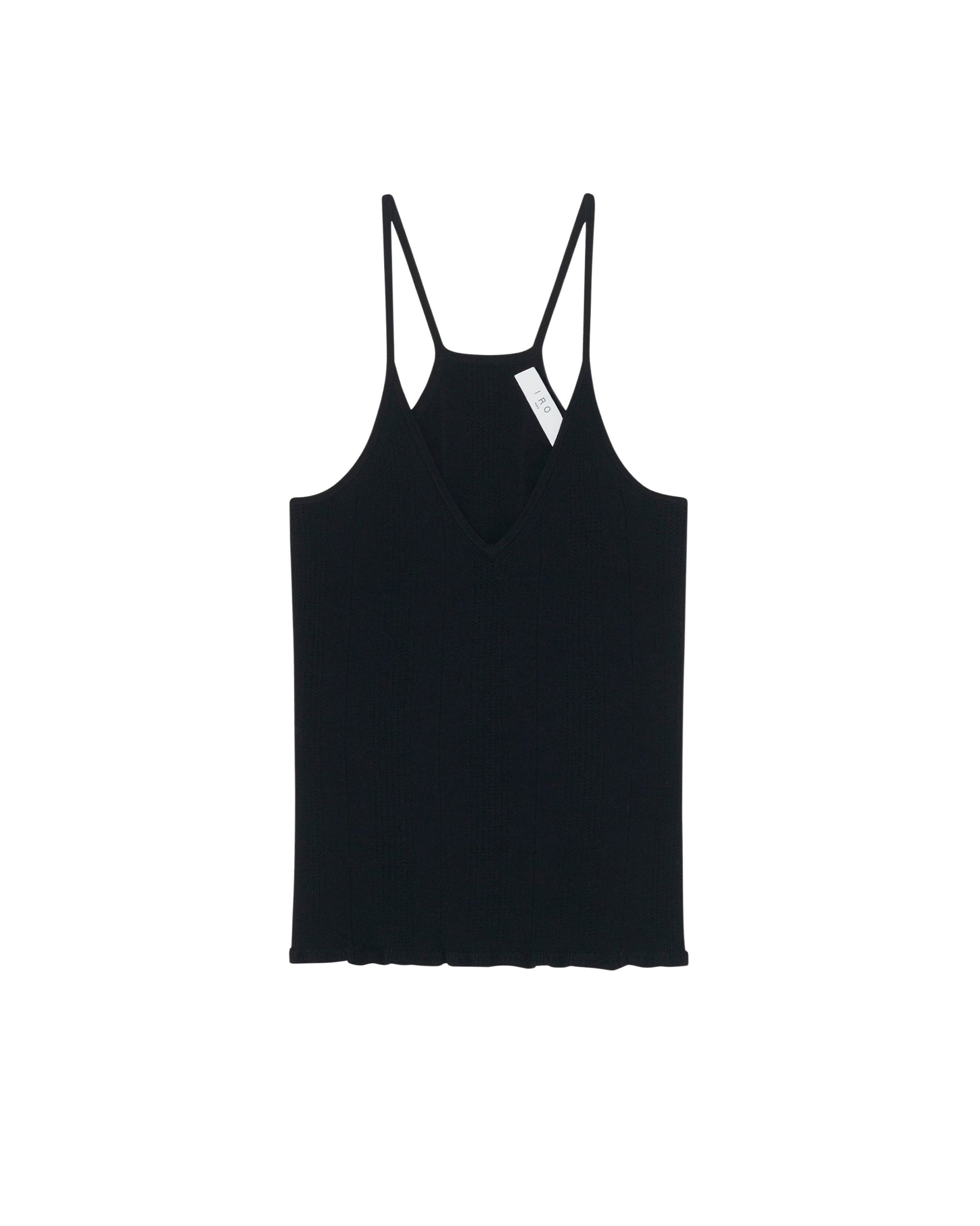 Coby knitted tank top - Black