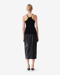 Coby knitted tank top - Black