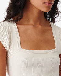 Colpa mesh top - Putty