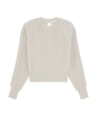 Dayl wool jumper - Cloudy White