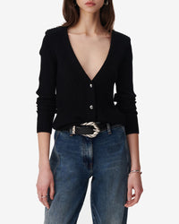 Devora cashmere cardigan - Black