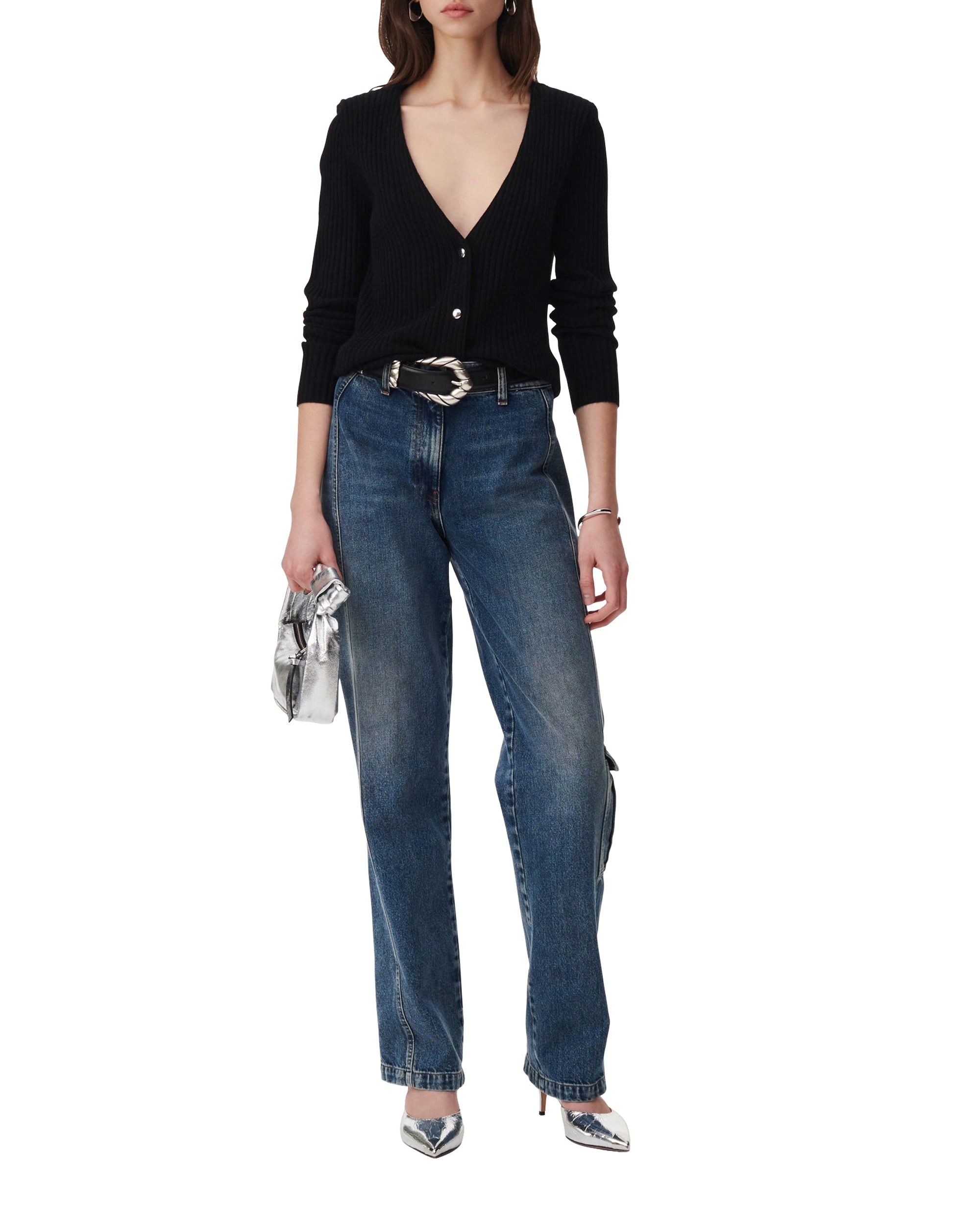 Devora cashmere cardigan - Black