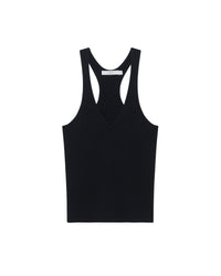Dolma cashmere tank top - Black