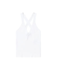 Takumi cross-over mesh top - Black