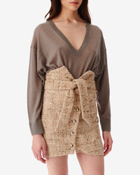 Haru wool jumper - Stone Grey