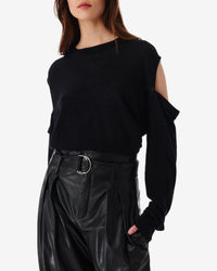 Hastin wool jumper - Black