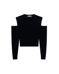 Hastin wool jumper - Black